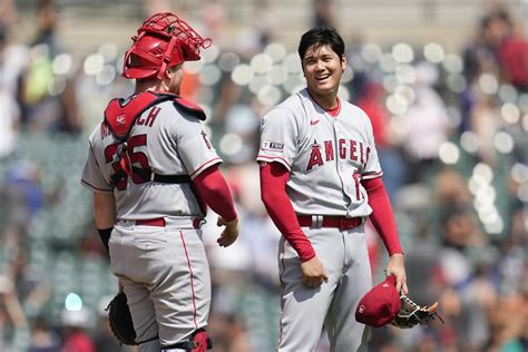 Angels say they won’t trade Shohei Ohtani. He celebrates with a 1-hitter, 2 homers